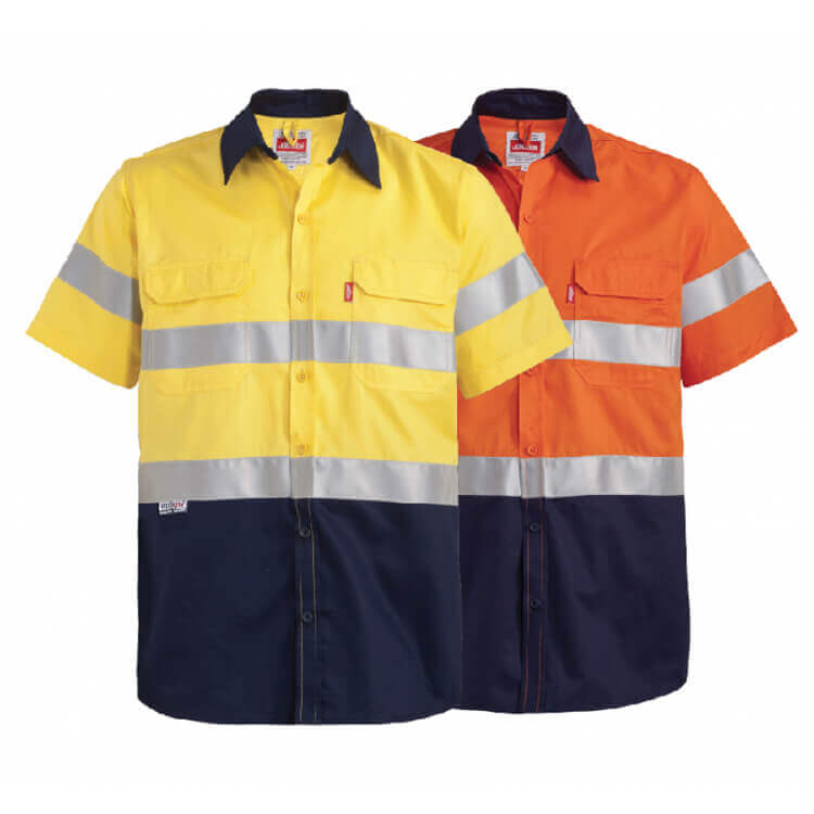 Two Tone Short Sleeve
